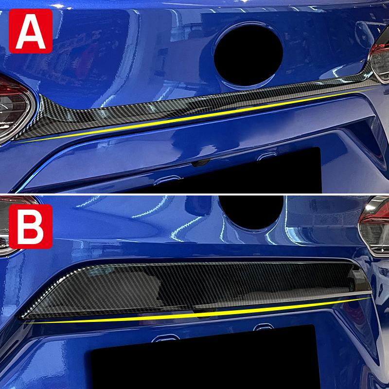 Для Toyota Corolla Cross XG10  2022 2023 Гибридный автомобиль Накладка на крышку заднего багажника Отделка Дверь багажника Задняя дверь Молдинг Гарнир Рамка