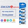 Alkaline 12V 23A Battery for Doorbell, Remote, and Garage Controls