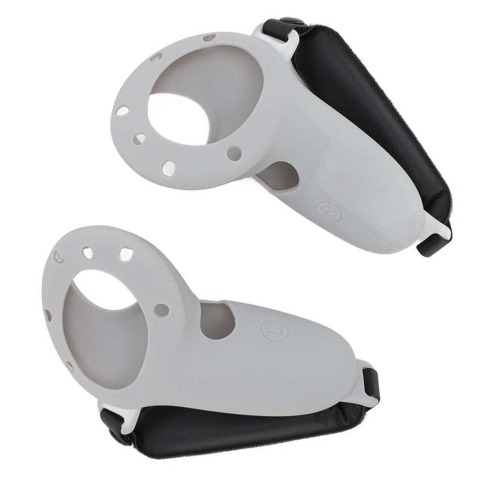 Чехол-накладка на рукоятки контроллеров VR из мягкого силикона, протектор контроллера с регулируемым ремешком для Meta Quest 3