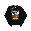 Disney Womens/Ladies Mickey Mouse Tongue Montage Sweatshirt