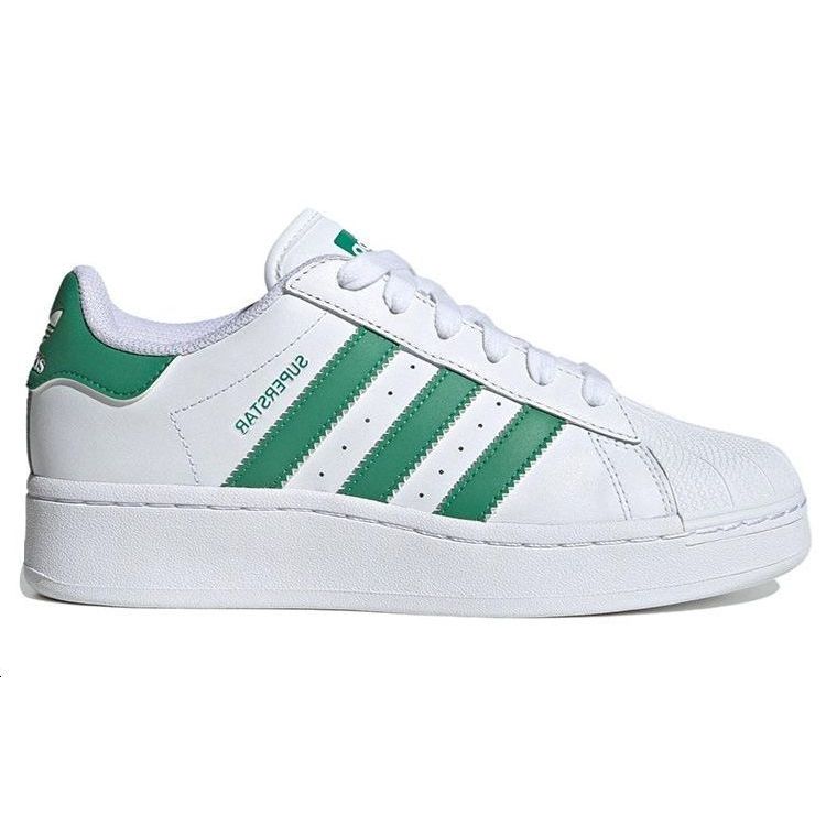 Adidas Superstar XLG White Semi Court Green Women Sneakers Cloud-White IF3002