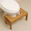 New Wooden Thicken Toilet Foot Stool Home Crouch Hole Bench Tool Elderly Constipation Assistant Bathroom Potty Step Foot Stool