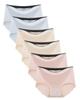 IKNIYO Бесшовные Нежные к Мягкому Женских Трусиков, Нижнее Белье, Кожа, Дышащие, Эластичные, Быстросохнущие, Антибактериальные, Удобные, [Комплект