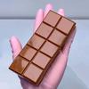 Сквиши Шоколадный Батончик Игрушки для Сжатия Медленно Поднимающийся Белый Шоколадный Батончик Липкая Игрушка Имитация Еды Снятие Стресса Расслабление Рук Подарки