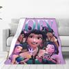 Kpop Demon Hunters Zoey Huntrix Blankets Coral Fleece Plush  Super Soft Throw Blanket for Bedding Couch Bedroom Quilt