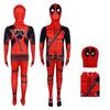Детский костюм супергероя Дэдпула на Хэллоуин Косплей Комбинезон Мальчики Фантастический Киноперсонаж Маска Праздничный Набор Вечеринка Игра