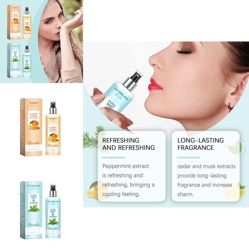Refreshing Body Spray With Floral And Fruity Essence For Lasting Fragrance 100ml Ideal For Neck And Wrists