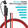 15A Fuse 2 Pin SAE Quick Release Connector To O-ring Terminal Harness Connector for Battery Charger Cable