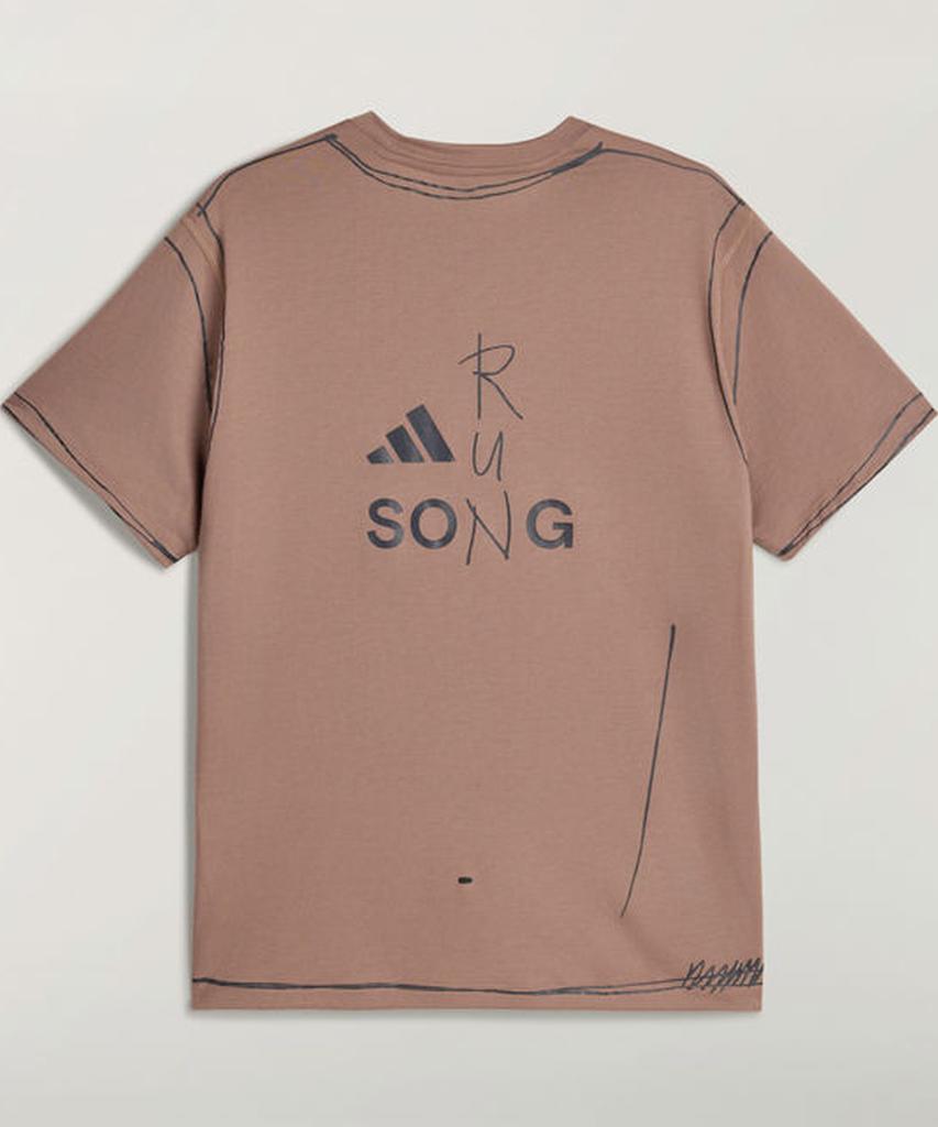 adidas Adi365 Песня Для Немого Бег Объединение Фит Футболка Kq7839