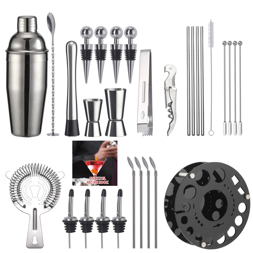 Набор для бармена из нержавеющей стали Самообучающийся шейкер для коктейлей Шейкер Шейкер Шейкер Инструмент Шейкер Барный шейкер