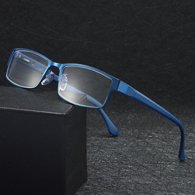 Fashion Full Frame Anti-blue Light Reading Glasses for Men Women Business Sports TR90 Frame Presbyopia Eyeglasses