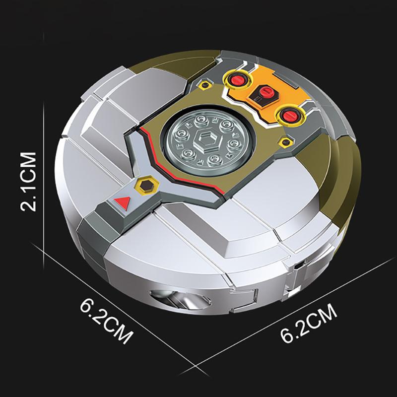 Деформирующийся робот-спиннер на кончике пальца, игрушка для снятия стресса, креативный новый специальный вращающийся крутой деформирующийся гироскоп