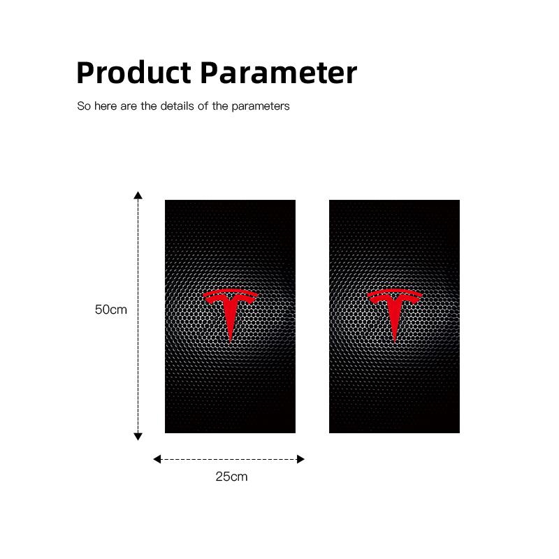 2Pcs Car Center Pillar Sticker Auto B Pillars Protective Film For Tesla Model 3 Y S X Cybertruck Juguete Roadster Coil Bonina
