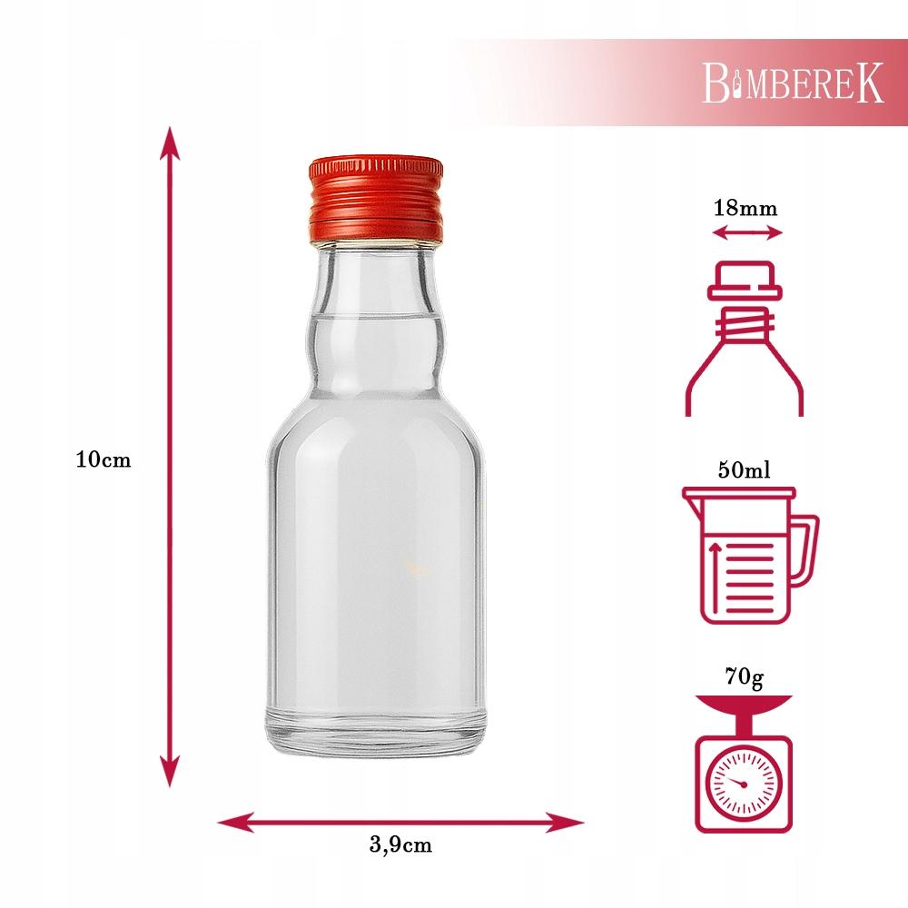 10X MINIATURE BOTTLE ELIXIR 50ML + CAP