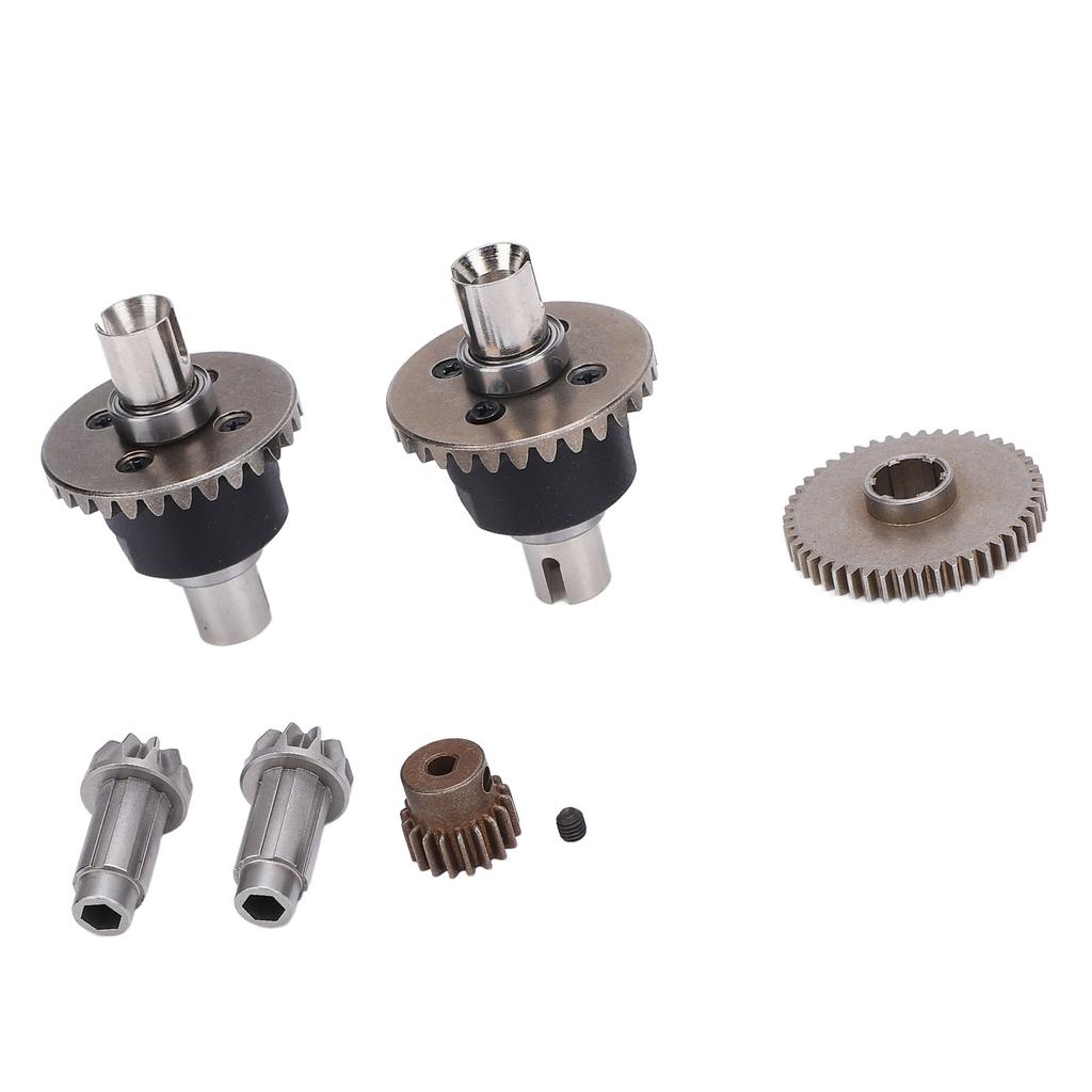 RC Differential Gear Set High Hardness Hard Wearing Metal Differentials and Gears for SCY 16101 16102 16103 1 16