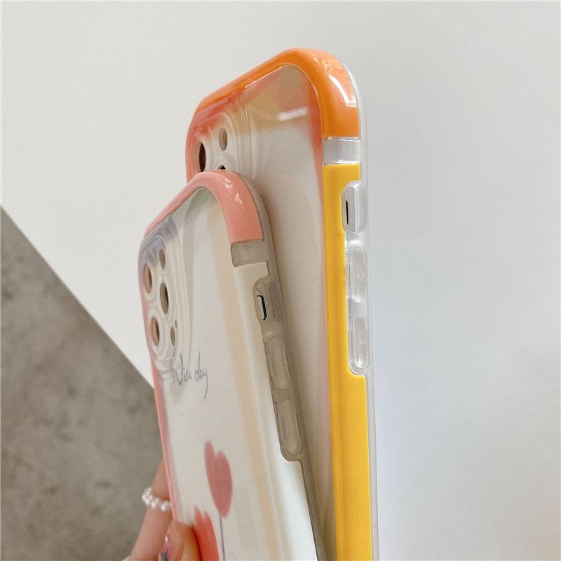Чехол для телефона Ins с акварельным цветком тюльпана для Iphone 13 Pro Max 12 11 7 8 Plus Xr Xs Max Fundas, противоударный защитный чехол