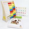 Completely Wooden 100 Ball Math and Educational Easy To Understand Manual Parent and Child Can Play and Learn Start with Number 100 Ball Abacus