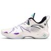 Baseball Emperor X  Crazy Tide 4 Pro Non-Slip Wear-Resistant Shock Absorption Low-Top Basketball Shoes Men Sneakers White Purple 112241111-6