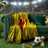 Wat-ford Football Crest Throws Blanket Flannel Blankets Plush for Couch Bed Gifts for Men Women Travel picnic blanket Christmas fan gifts
