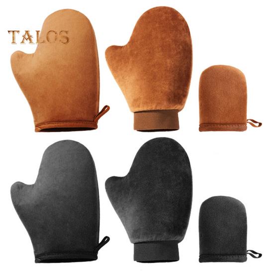 Перчатка-автозагар, двусторонняя перчатка-аппликатор для лосьона для тела, водонепроницаемая, износостойкая, быстросохнущая, флокирующаяся, перчатка для макияжа