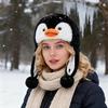 Универсальная мультяшная пингвин Стиль 1 Модная милая кепка для мужчин и женщин, для улицы, путешествий