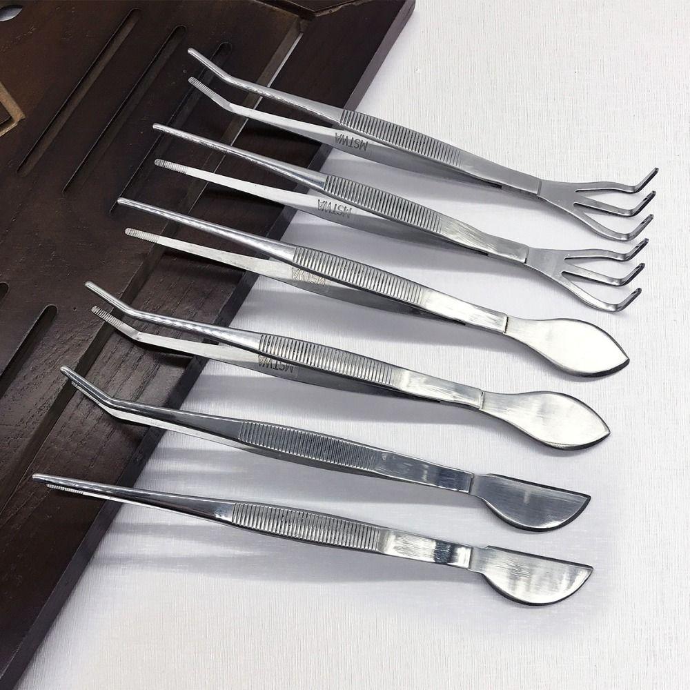 Handheld Stainless Steel Root Rake Mini Gardening Rake Garden Utensils Bonsai Tweezers Loosen Soil