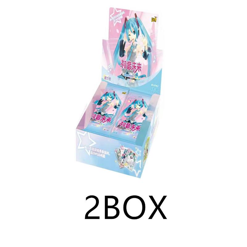 Hatsune Miku Card Character Card Anime Peripheral Whole Box Collection Card Exquisite Children's Gifts Toys Bookmark Postcard