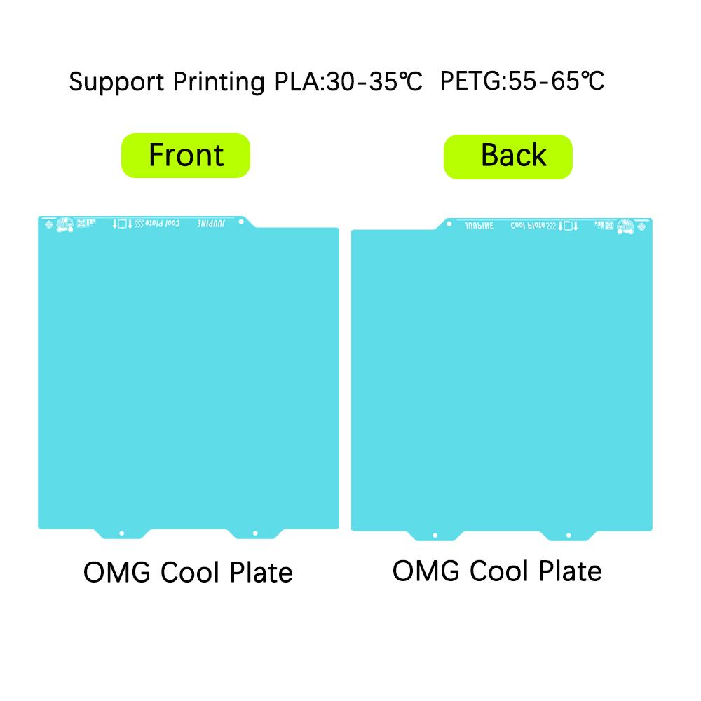 PEI/ PEO /PET/ PEY /Geco/ Glacier Cool Plate for Bambu Lab A1 Mini 184x184mm Build Plate SuperTack Low Temp Printing Build Plate