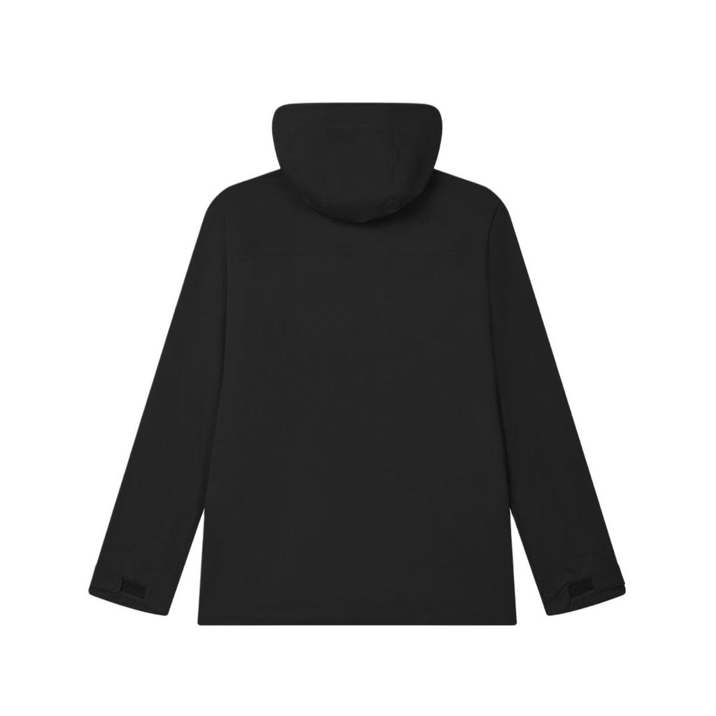 Fila Наследие Мода Повседневная Вязаная Толстовка С Капюшоном Свободного Кроя С Длинным Рукавом Мужская Куртка Черная F11M528704F-BK