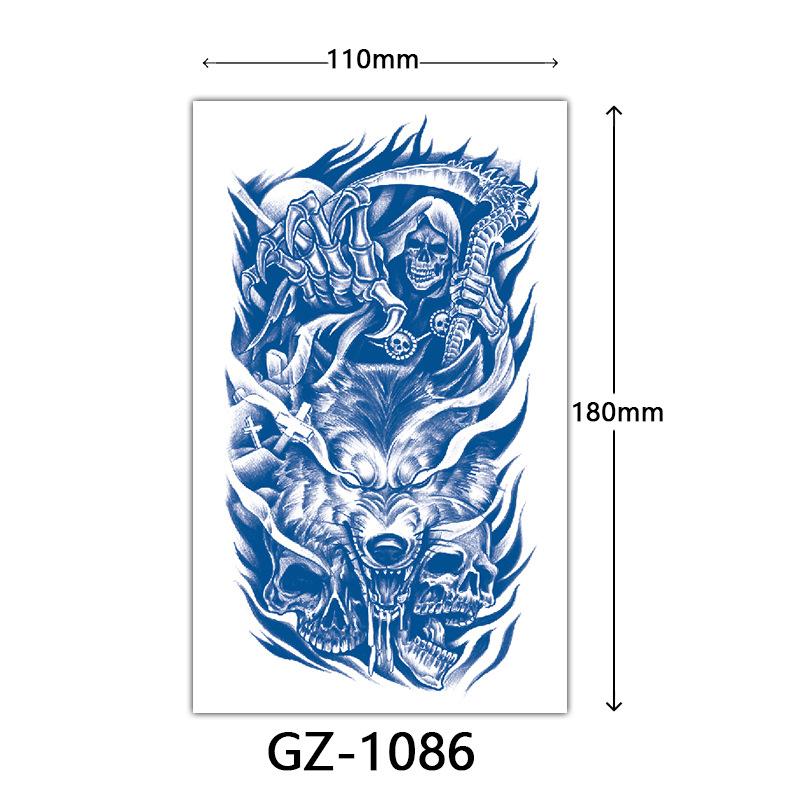 Соковые тату-наклейки, Растительные тату-наклейки, Полуперманентные тату-наклейки с английскими буквами Тату