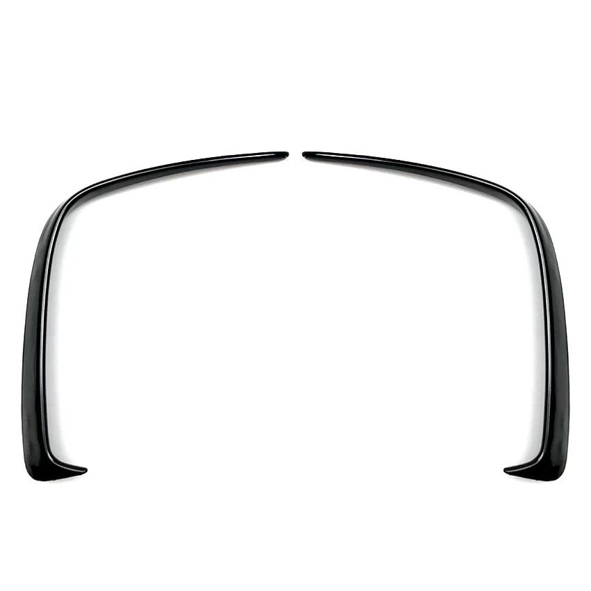 Глянцевый Черный Задний Бампер Вентиляционный Канард Спойлер Для Mercedes Benz W176 A200 A250 A260 A45