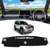 Панель приборов FUELHOOD для Toyota Land Cruiser 250 2024 Защитный коврик с уменьшенным нагревом от солнца, защитой от царапин и отличной видимостью Полиэстер Салон Черный