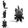 25cm Small Black Marshadow Plush Toy Super Soft Stuffed Animal With Pp Cotton Filling