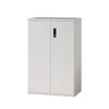 Шкаф для хранения Plus Steel 3 яруса с нижними двойными дверями, белый, сборка клиента, 3 упаковки 602-554
