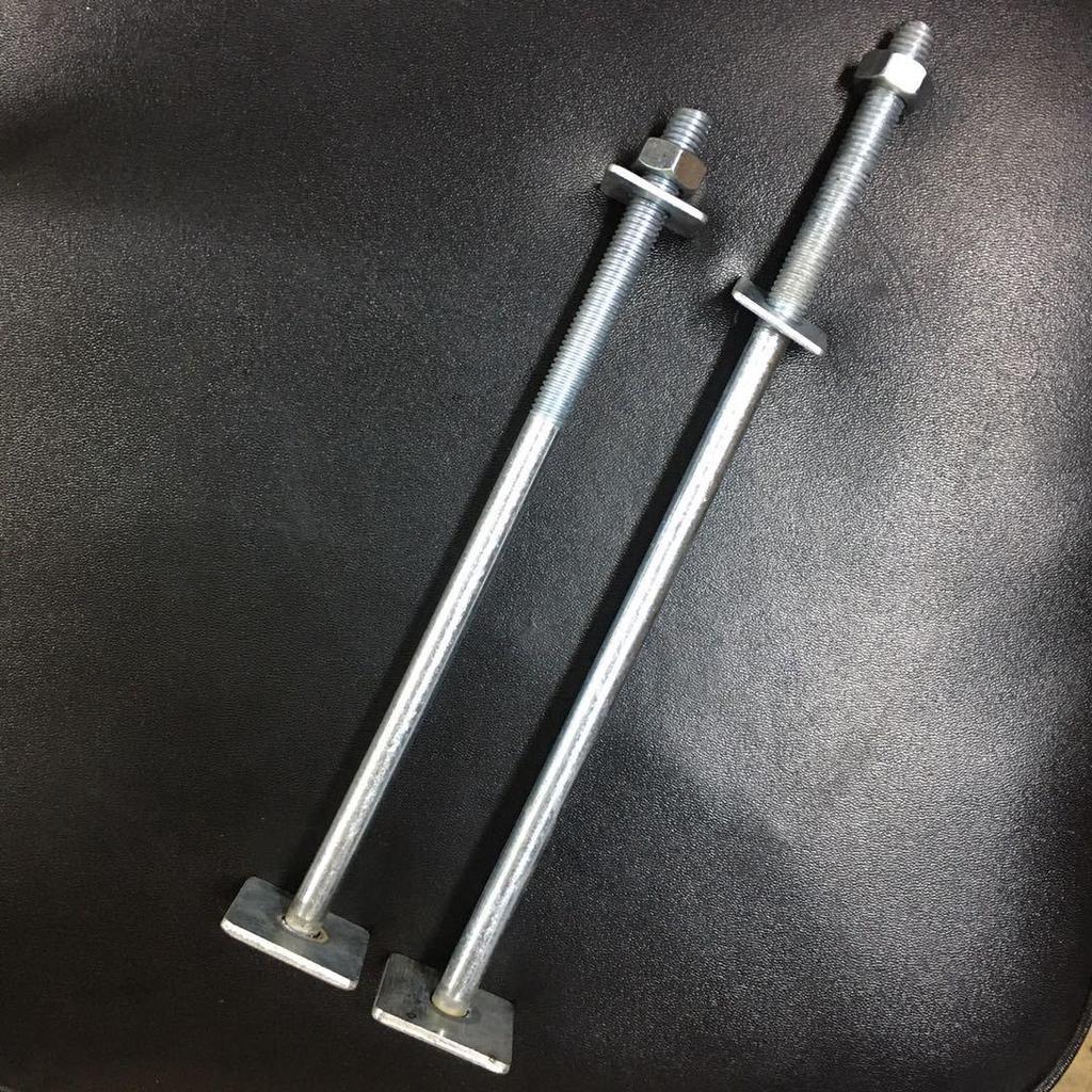 Оцинкованный сквозной болт для установки навесных стен и лифтов