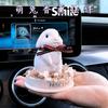 New Little White Rabbit Car Fragrance Diffuser Ornament, Perfume Diffuser Stone, Dashboard Decoration, Cute and Exquisite Car Interior Accessory