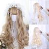 Ladies' Bangs Big Waves Long Hair Synthetic Hair Daily Wear Lolita Cute Style