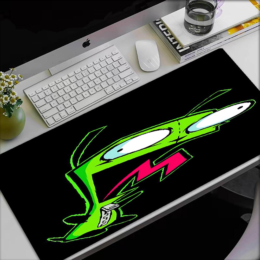 Invader Zim Theme Mouse Pad, Non Slip Rubber Base, Multifunctional Office & Home Decor, Perfect for Workspace Personalization.