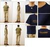 ARMY Военный Оригинальный Принт Короткий Рукав Бренд L Черный x Зеленый [Jeans Bug] США. Футболка мужская женская ST-USARMY (24)