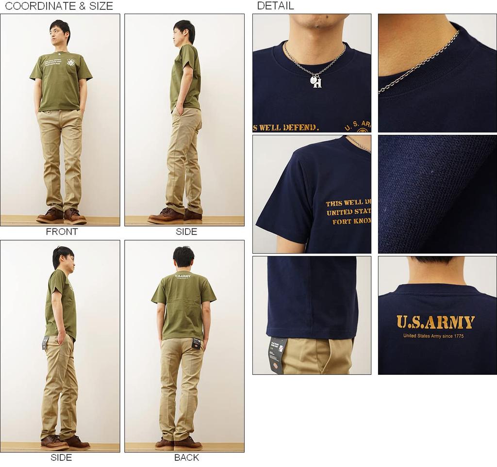 ARMY Военный Оригинальный Принт Короткий Рукав Бренд L Черный x Зеленый [Jeans Bug] США. Футболка мужская женская ST-USARMY (24)