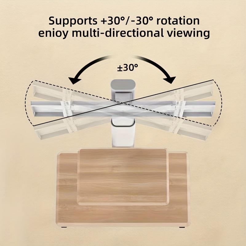 Mobile TV Cart ,Floor Rolling TV Stand with Wheels for 26-75 Inch TVs Up To 99 Lbs, TV Stand with Swivel and Height Adjustment