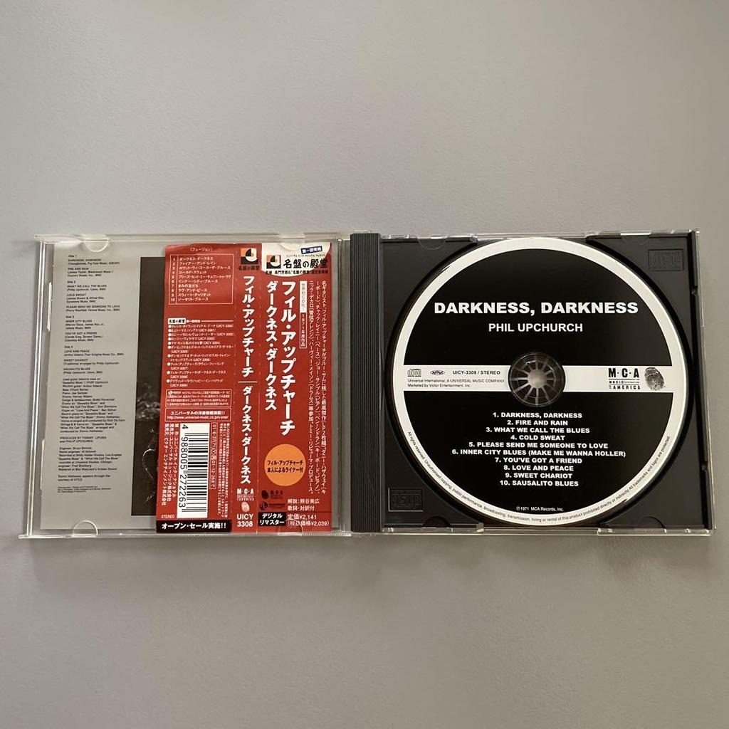 [Б/У] ФИЛ АПЧЕРЧ Японская версия CD включая DARKNESS DARKNESS