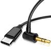 Кабель Type-C на 3,5 мм Aux Универсальный 3,5 мм USB C Аудиоадаптер Шнур Линия для микрофона Rode/для камер Action 4/3/2