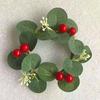 Christmas Window Berry Pine Small Wreath Hanging Decorations XMAS Home Garland