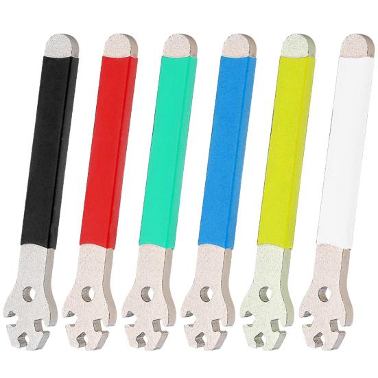 Инструмент для велосипедных спиц, конструкция с удлиненной рукояткой, многоцелевой, длительный срок службы, гаечный ключ для спиц высокой твердости для велосипеда