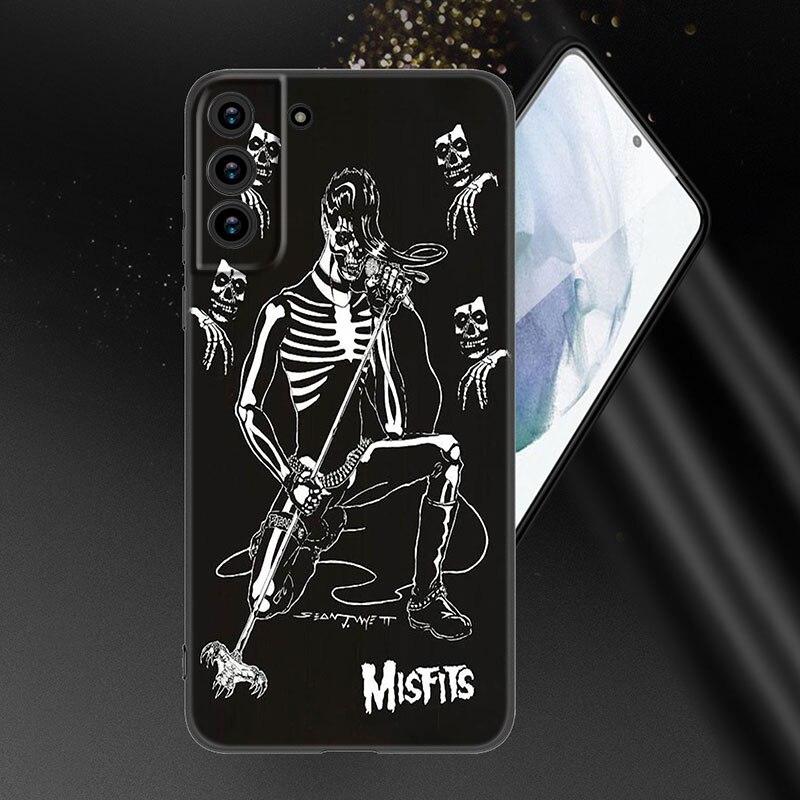 Чехол для телефона Misfits Glenn Danzig для Samsung Galaxy S20 S21 FE S22 Ultra S10 Lite S10E S9 S8 Plus S7 Edge, мягкий черный чехол