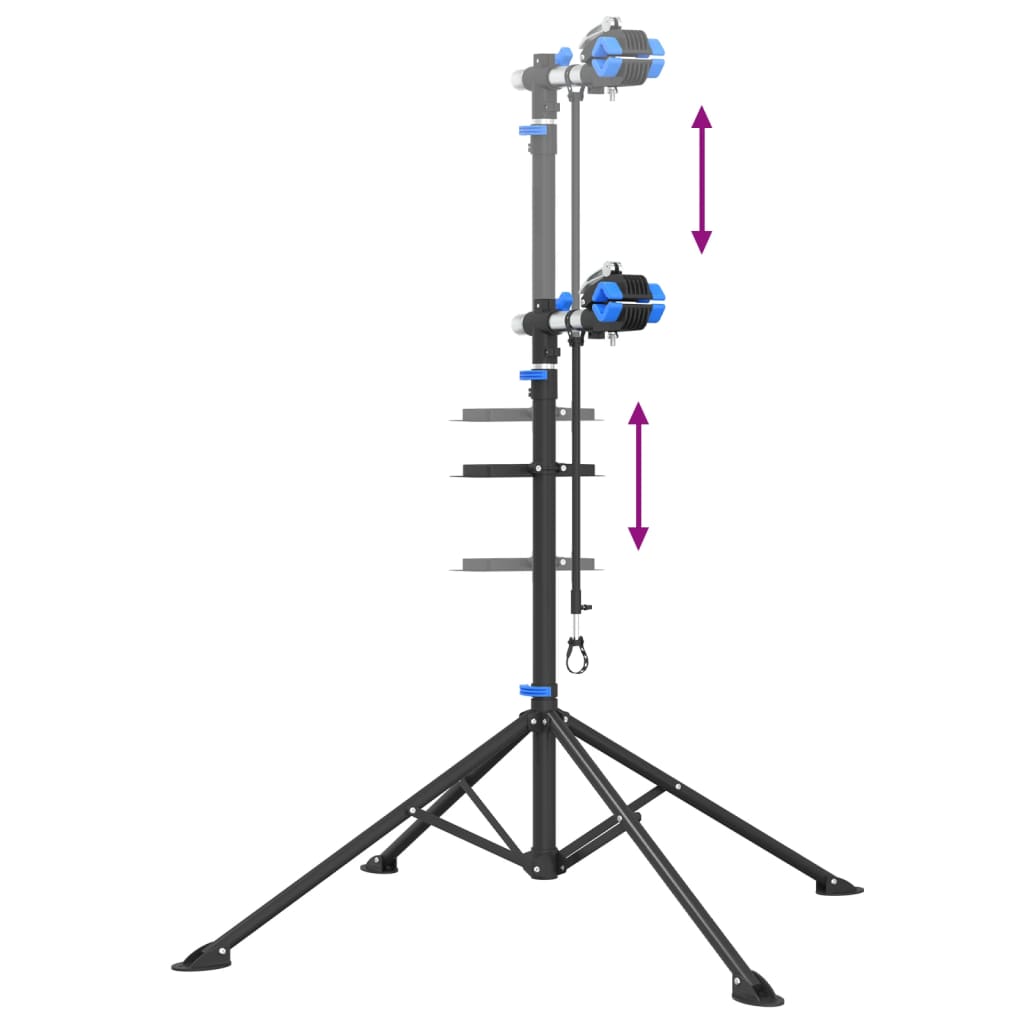 Foldable and Adjustable Bicycle Repair Stand Steel