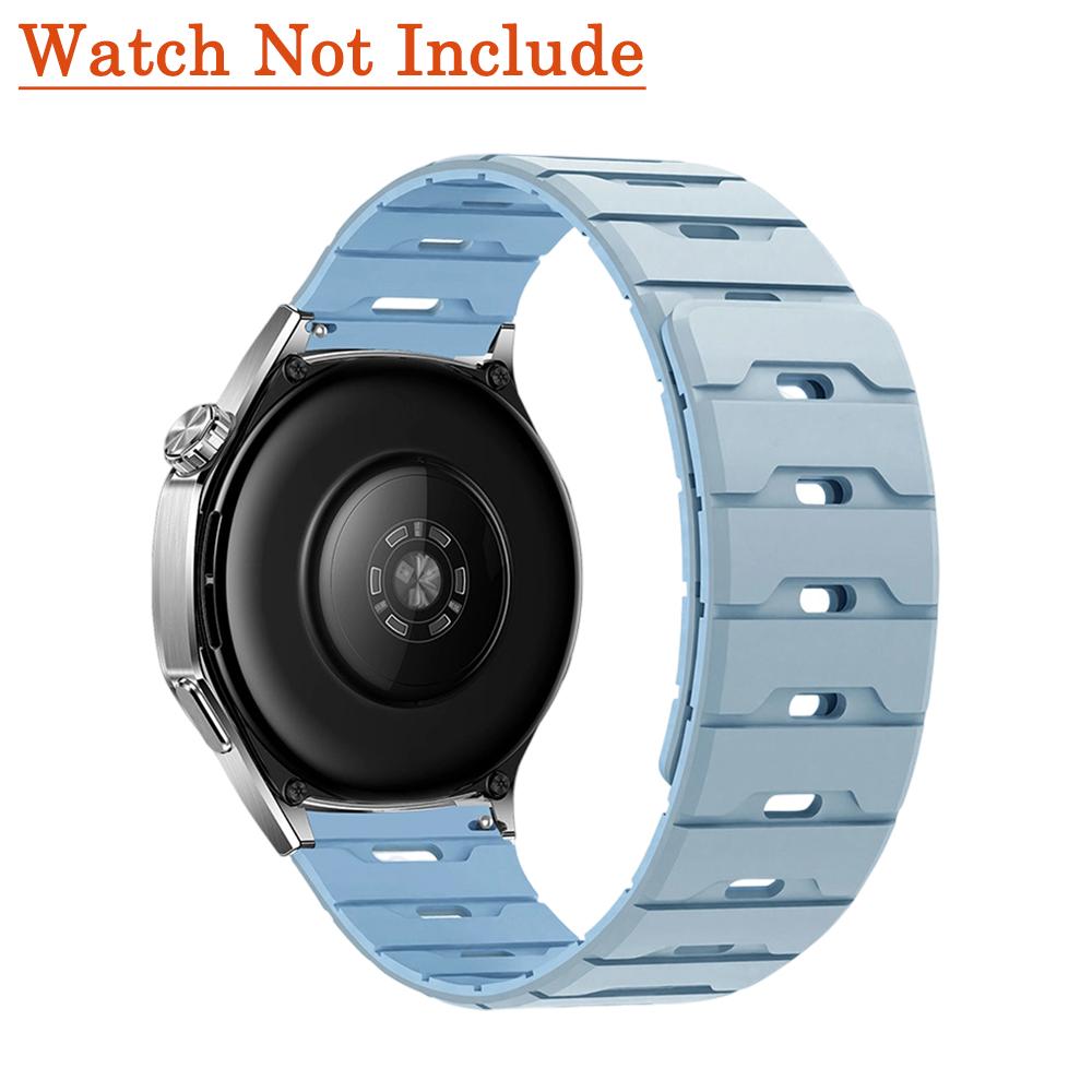 18мм 20мм 22мм Силиконовый ремешок для Huawei Watch GT6 GT5 6Pro GT4 46мм Магнитный ремешок для Samsung Galaxy Watch 7 6 5 4 Classic 5Pro