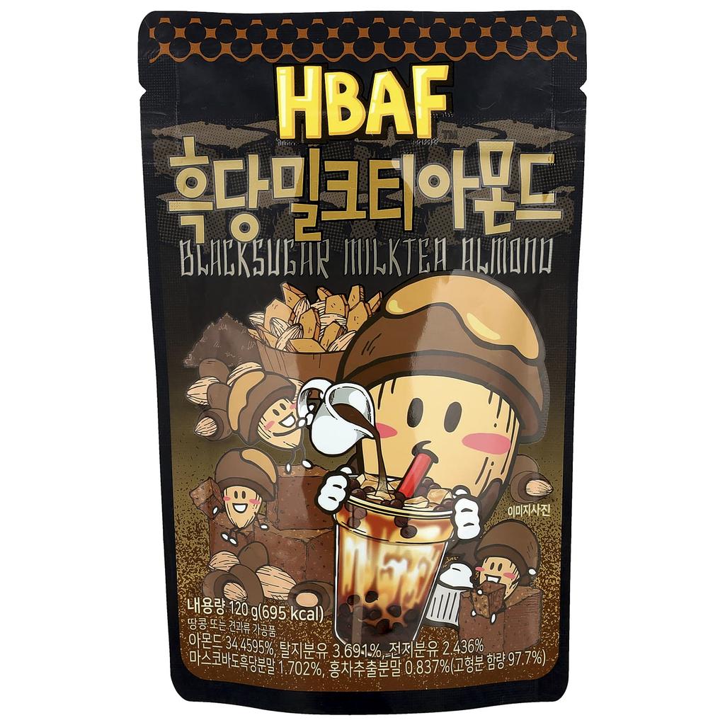 HBAF Brown Sugar Milk Tea Almond, 120g
