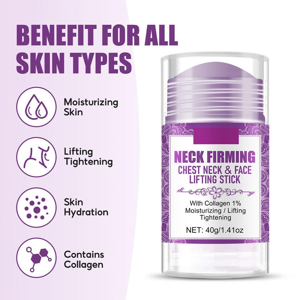 Укрепляющий карандаш для шеи Увлажняющий лифтинг кожи Подтягивающий увлажнение кожи Содержит коллаген